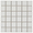 Blacksmith Palladium Light Gray 2x2 Matte Porcelain Mosaic Tile