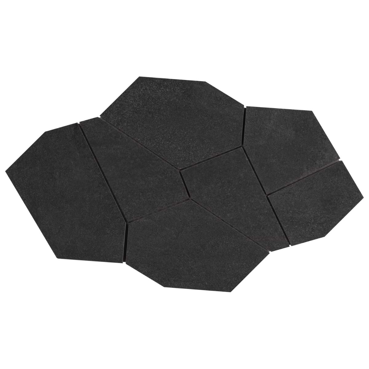 Shop Motley Charcoal Black Organic Pattern | SohoStudioCorp.com
