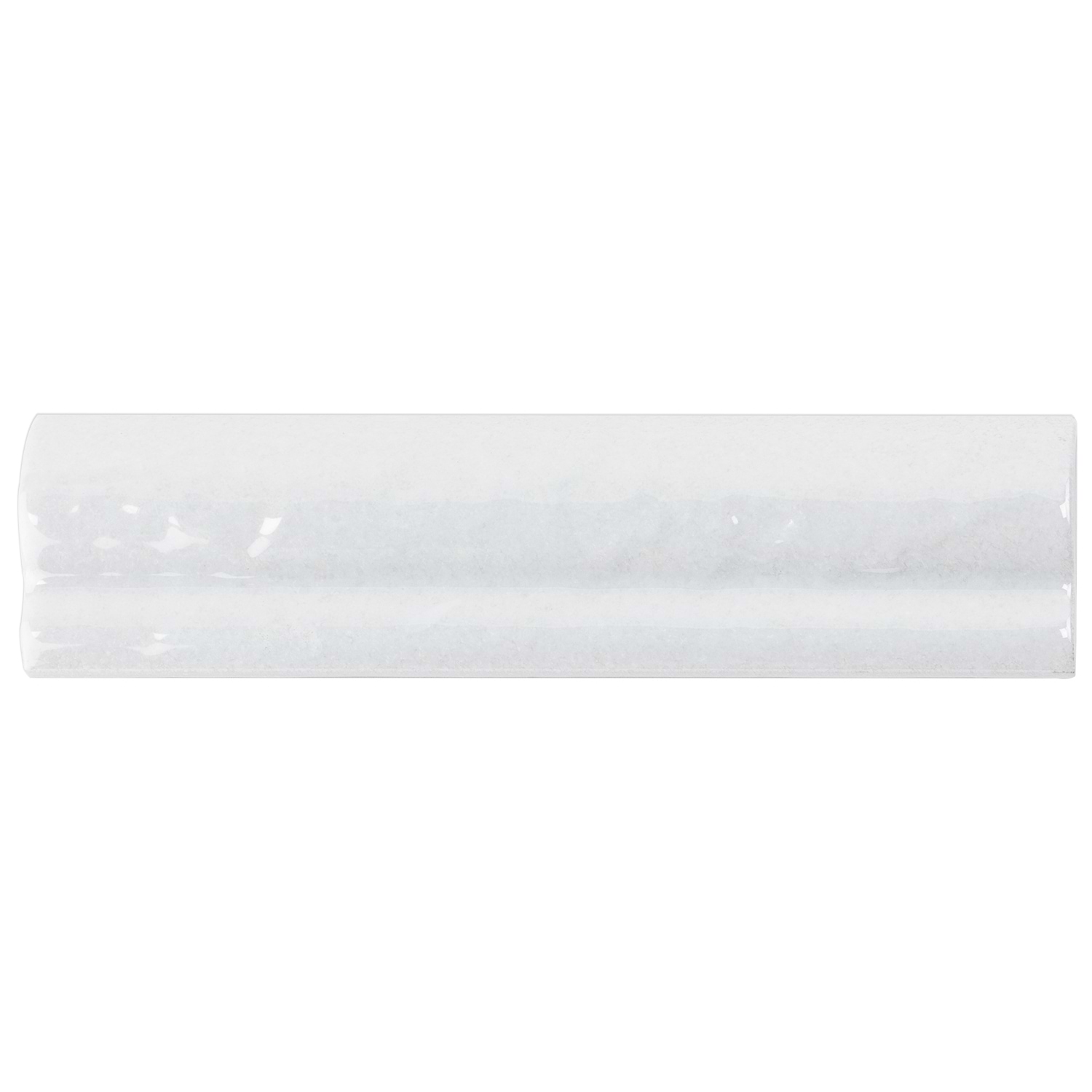 Angela Harris Dunmore Blanco 2x8 Chair Rail Polished Ceramic