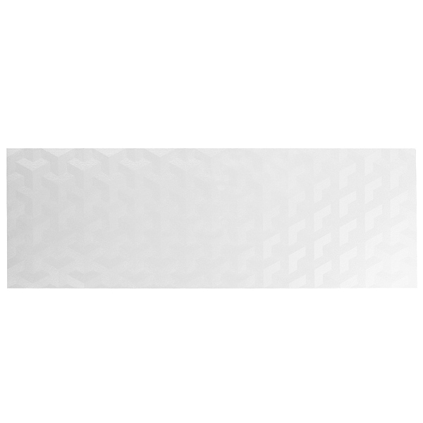 Close Out-Frost 3D Shape White 12x36 Polished Ceramic Tile