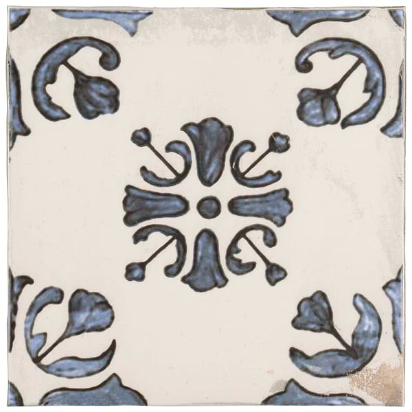 Fuego Bell Blue 9x9 Matte Porcelain Tile