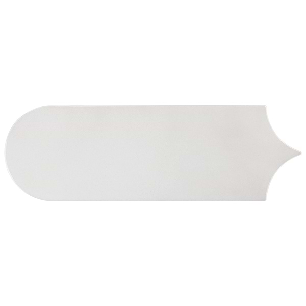 Fan Mist Gray 3x8 Fishscale Mixed Finishes Ceramic Wall Tile