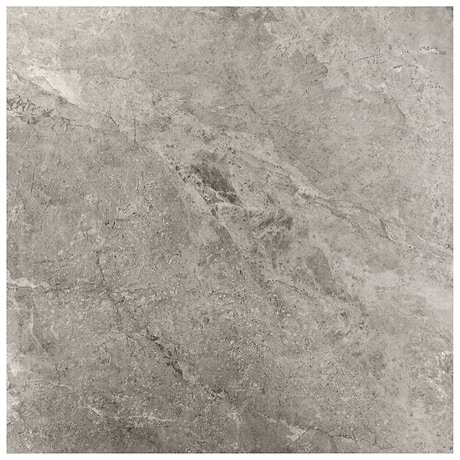 Ateno Fossil Gray 36x36 Matte Porcelain Tile