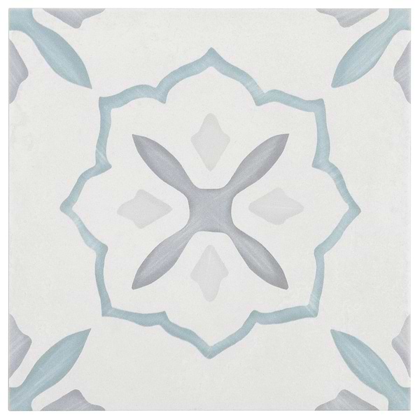 Dhar Stella Blue 9x9 Matte Porcelain