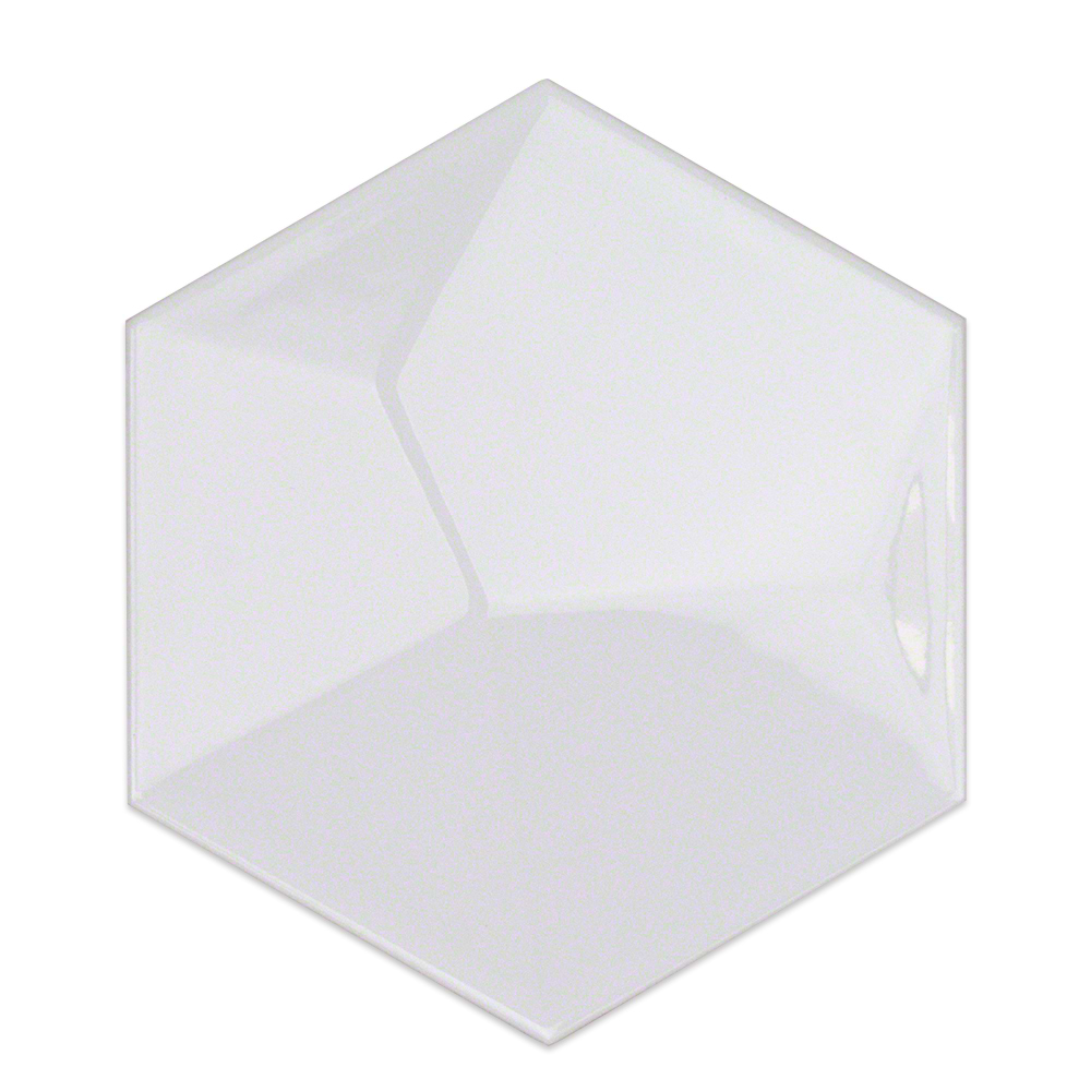 Close Out - Hexagono - Piramidal Blanco Brillo
