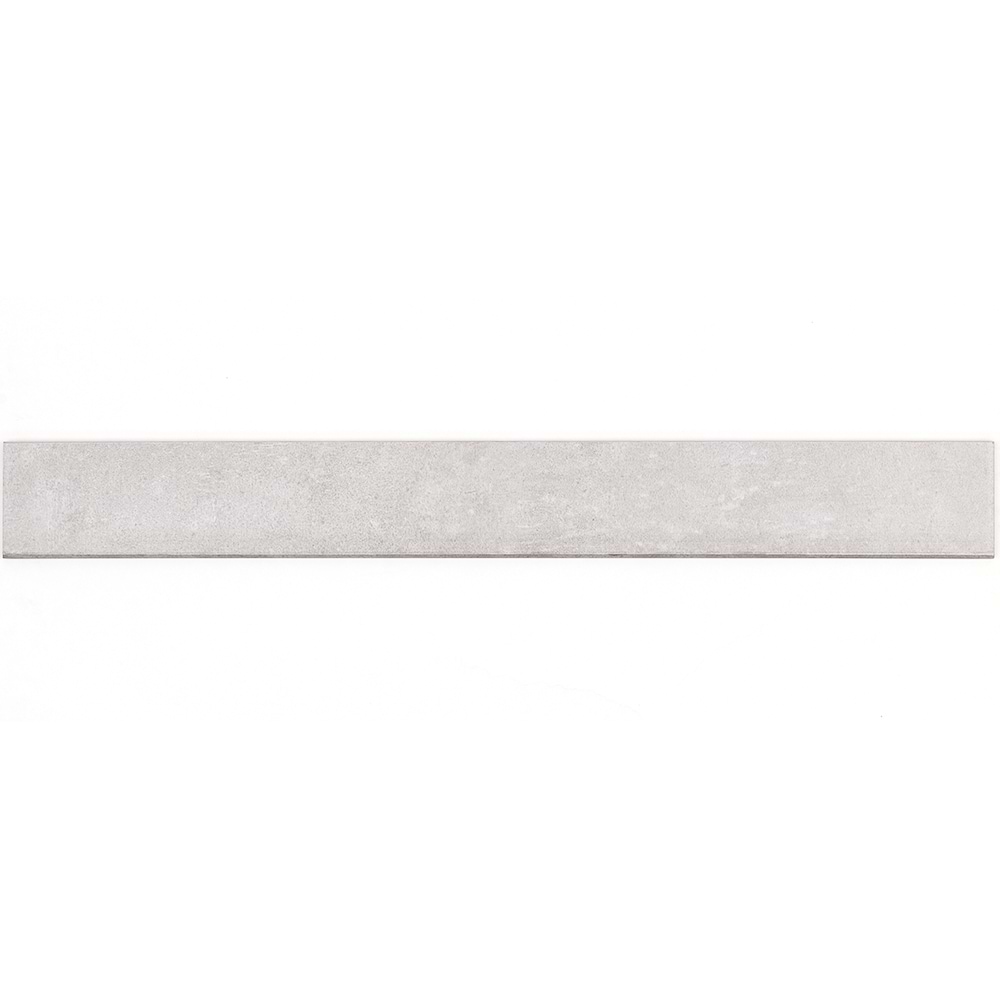 Evoque Perla Bullnose 3x24; in Pearl Porcelain; for Backsplash, Bathroom Wall
