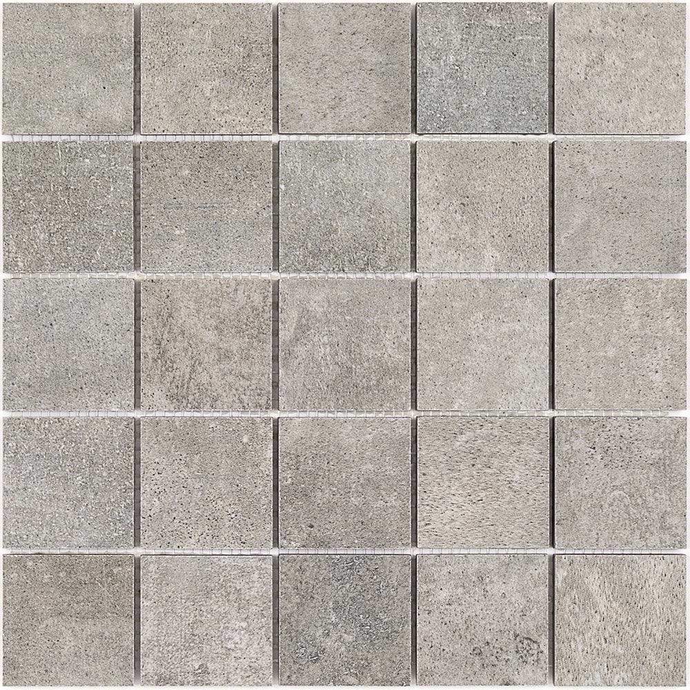 Evoque Greige 2x2 Matte Porcelain Mosaic Tile