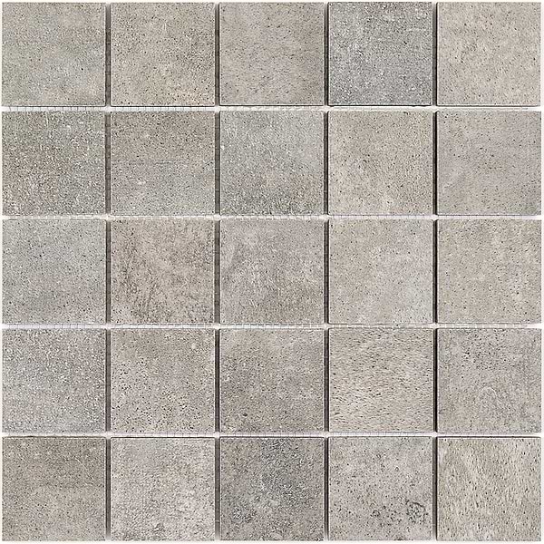 Evoque Greige 2x2; in Light Gray Porcelain; for Backsplash, Bathroom Floor, Bathroom Wall, Commercial Floor, Floor Tile, Kitchen Floor, Kitchen Wall, Outdoor Floor, Outdoor Wall, Shower Floor, Shower Wall, Wall Tile; in Style Ideas Classic, Contemporary, Craftsman, Industrial, Modern, Rustic, Transitional