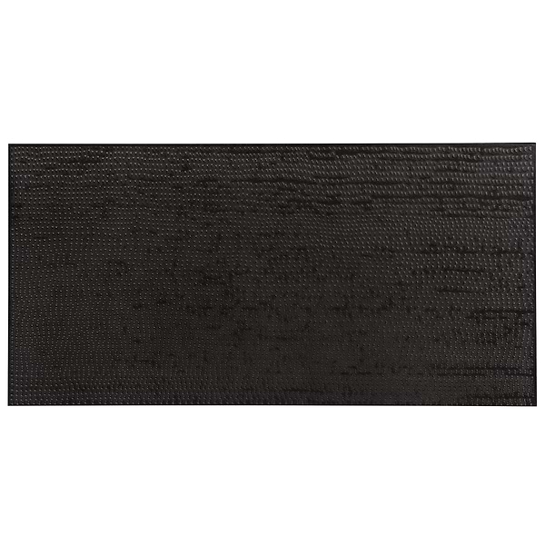 Speak Decoro Leather Black 12x24 Textured Matte Porcelain Tile