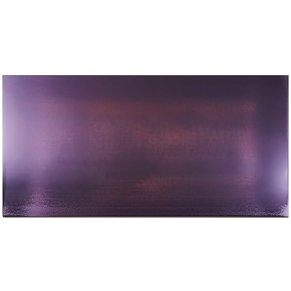 Cauldron Mist Aubergine 18x36 Purple Metal Laminated Porcelain Tile