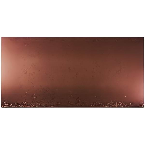 Cauldron Mist Rose Gold 18x36 Metal Laminated Porcelain Tile