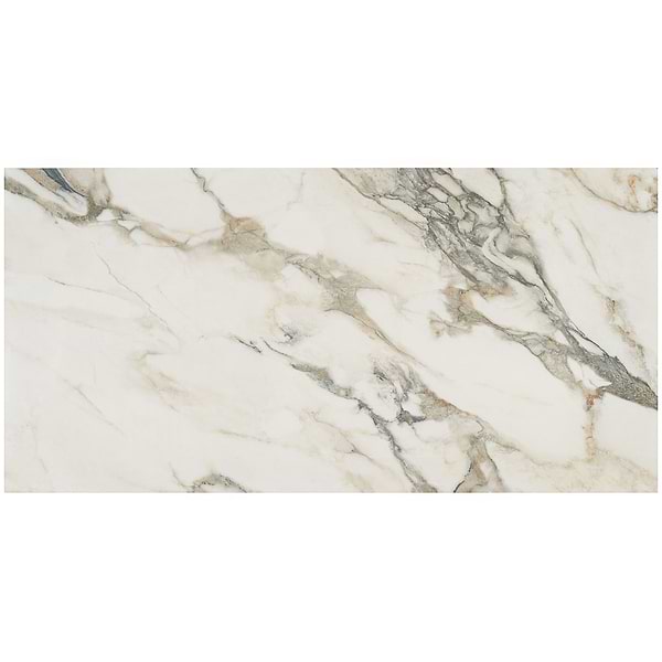 Lithe Calacatta Rustico 24x48 Polished Porcelain