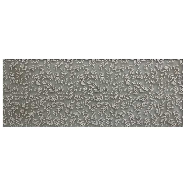 Araminta Flowers Bronze 6x16 Frosted Glass