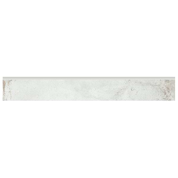 Angela Harris San Francisco White 3x24 Semi-Polished Bullnose; in White Porcelain; for Backsplash, Bathroom Floor, Bathroom Wall, Commercial Floor, Floor Tile, Kitchen Floor, Kitchen Wall, Outdoor Wall, Shower Floor, Shower Wall, Wall Tile; in Style Ideas Classic, Contemporary, Industrial, Mediterranean, Transitional