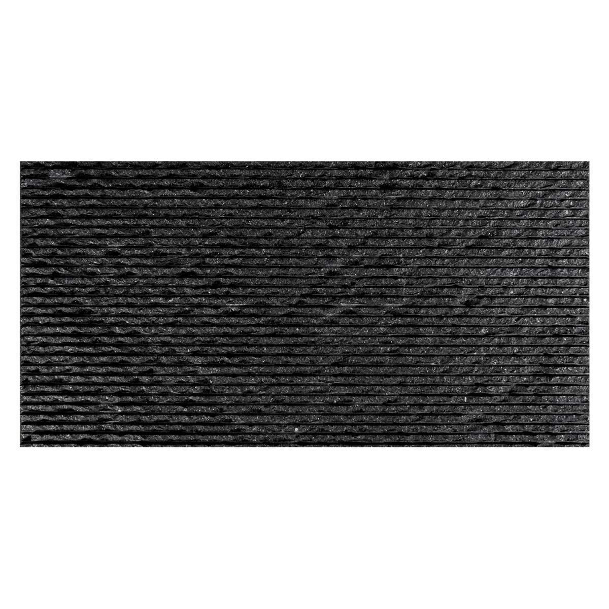 Shop Sample-Carvina Split Noir Basalt 12x24 at sohostudiocorp.com