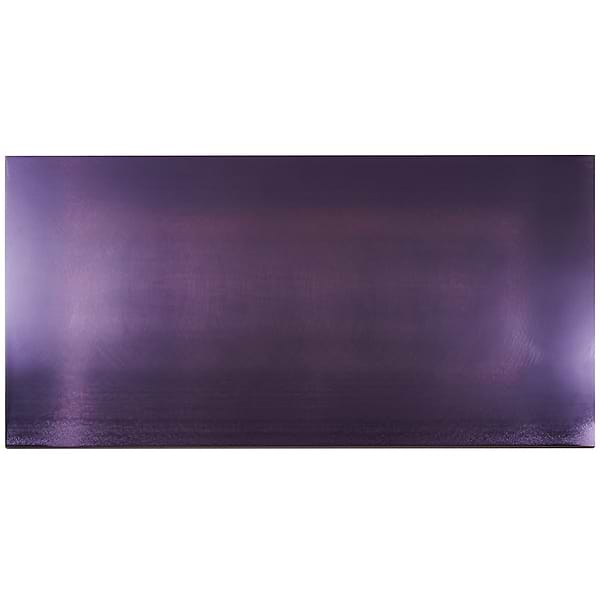 Cauldron Mist Aubergine 18x36 Purple Metal Laminated Porcelain Tile