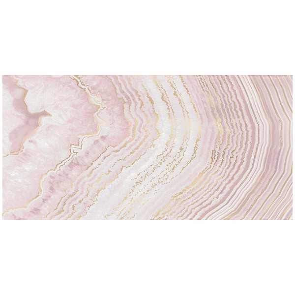Close Out - Deco Agate Himalaya Pink 24x48 Artisan Decor Polished Porcelain Tile