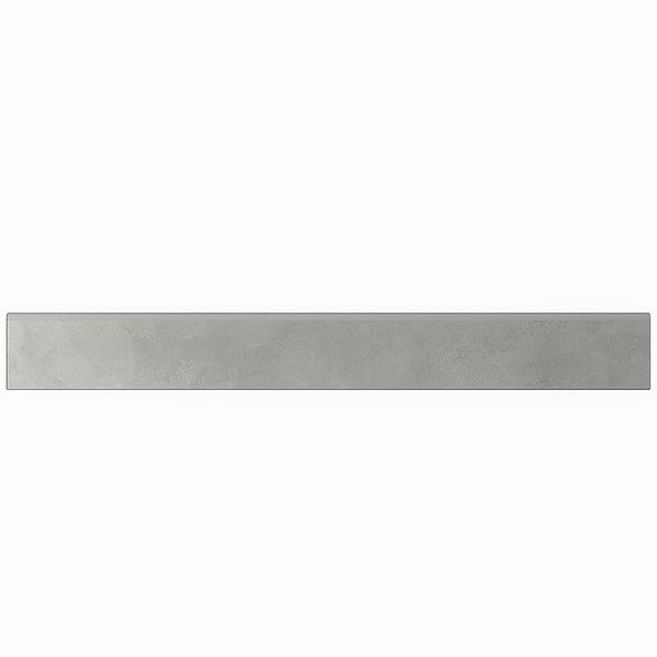Tara Awake 3x32 Bullnose; in Gray Porcelain; for Backsplash, Bathroom Floor, Bathroom Wall, Commercial Floor, Floor Tile, Kitchen Floor, Kitchen Wall, Outdoor Floor, Outdoor Wall, Shower Floor, Shower Wall, Wall Tile