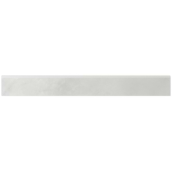 Tara Delight 3x32 Bullnose; in Gray Porcelain; for Backsplash, Bathroom Floor, Bathroom Wall, Commercial Floor, Floor Tile, Kitchen Floor, Kitchen Wall, Outdoor Floor, Outdoor Wall, Shower Floor, Shower Wall, Wall Tile