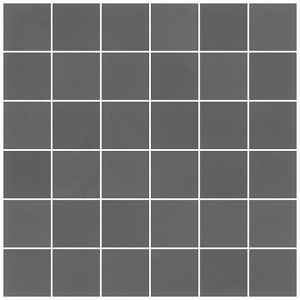 Tara Verve Gray 2x2 Matte Porcelain Mosaic