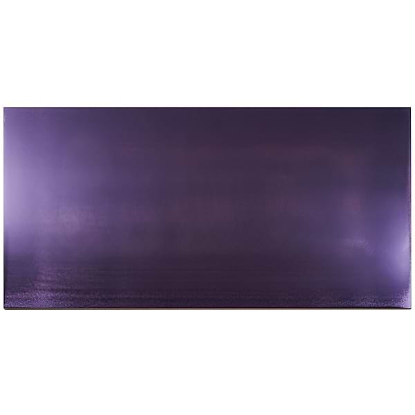Cauldron Mist Aubergine 18x36 Purple Metal Laminated Porcelain Tile