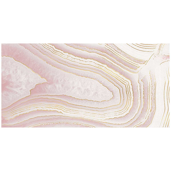 Close Out - Deco Agate Himalaya Pink 24x48 Artisan Decor Polished Porcelain Tile