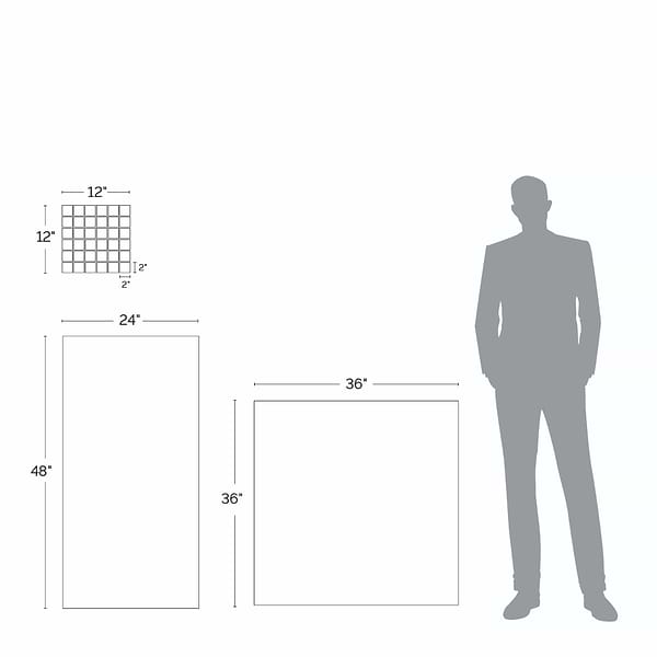 Chevalier Deco Grigio 24x48 Semi-Polished Porcelain