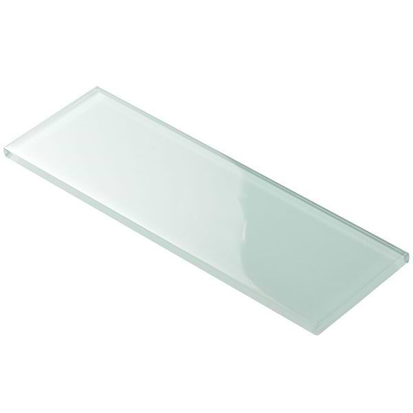 Crystal Seafoam Green 4x12 Polished  Glass