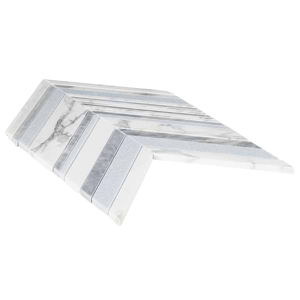 Cayuga Blue - Blue Celeste- Calacatta Gold & Aioni Grey