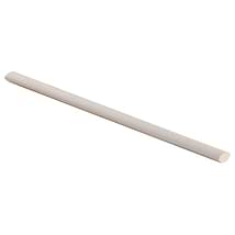 Close Out - Rugrose Silver 1x10 1/4 Round Bullnose