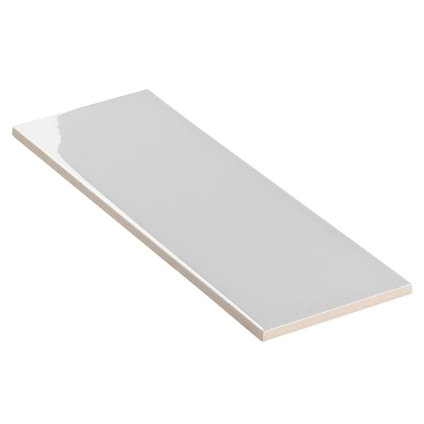 Market Street Light Gray 4X12 Polished Porcelain Tile