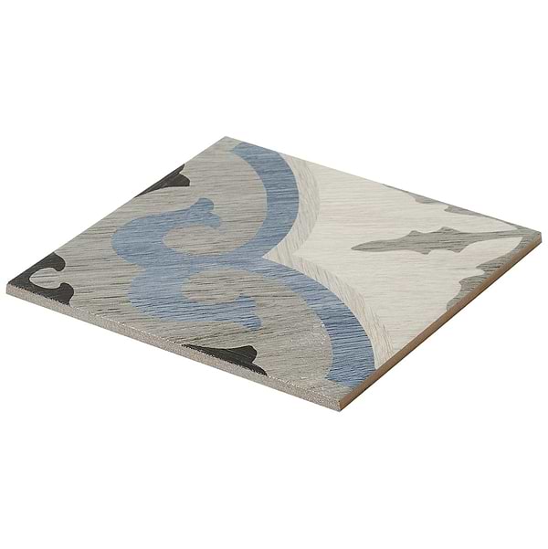 Agoura Briar Blue 8x8 Matte Porcelain Tile