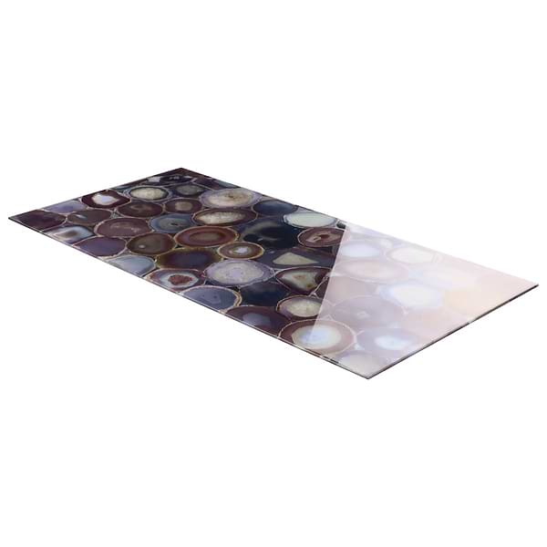 Daphne Wisteria Purple 18x36 Polished Glass Tile