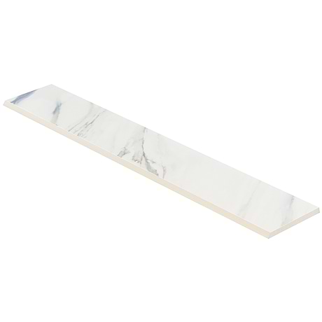 Calacatta Azul 3x24 Matte Bullnose