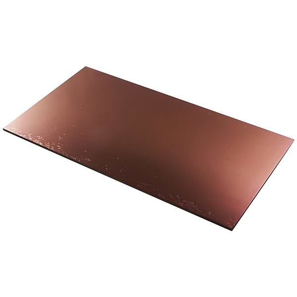 Cauldron Mist Rose Gold 18x36 Metal Laminated Porcelain Tile