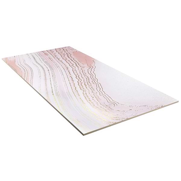 Close Out - Deco Agate Himalaya Pink 24x48 Artisan Decor Polished Porcelain Tile