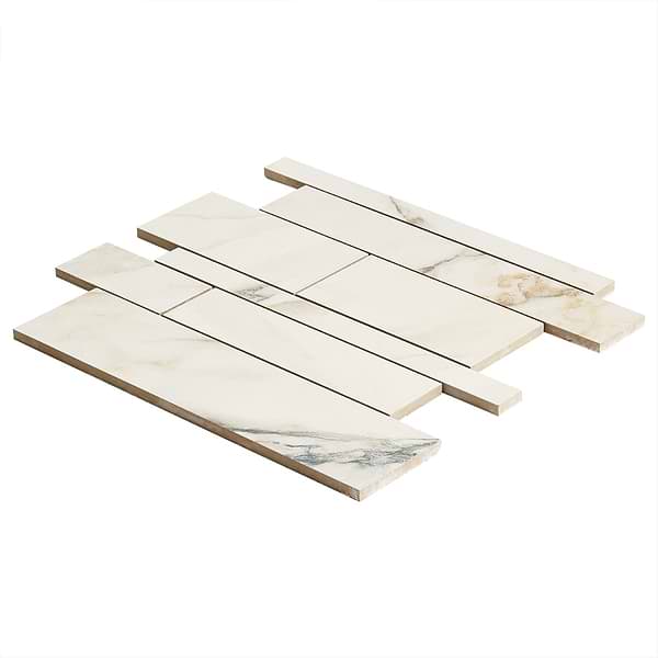 Lithe Calacatta Rustico Railroad Matte  Porcelain