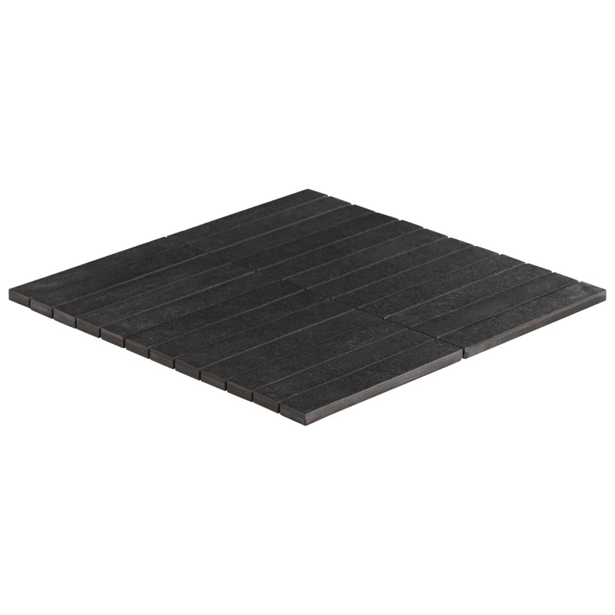 Shop Motley Charcoal Black 1x6 Stacked | SohoStudioCorp.com