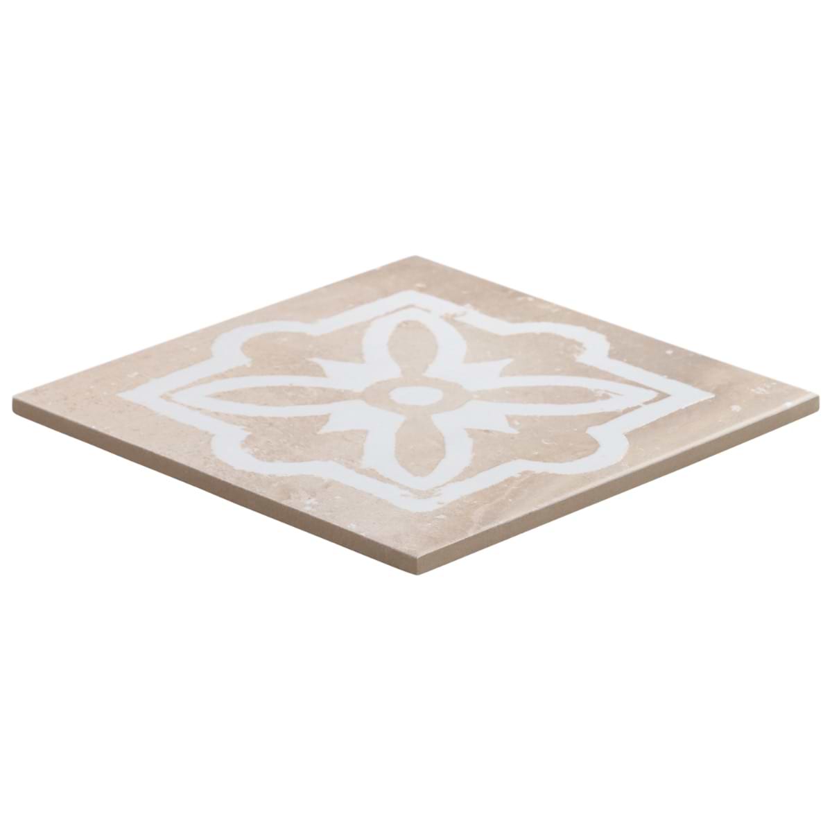 Shop Sample-Angela Harris Messina Kasma Terra Crema Decor 8x8