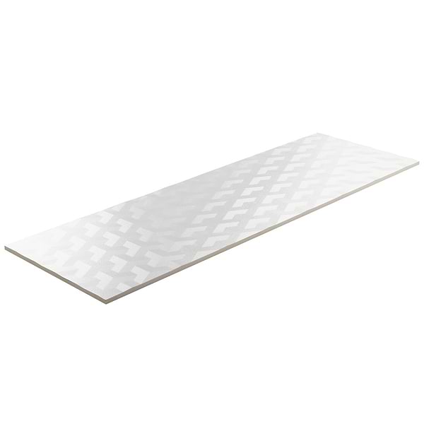 Close Out-Frost 3D Shape White 12x36 Polished Ceramic Tile