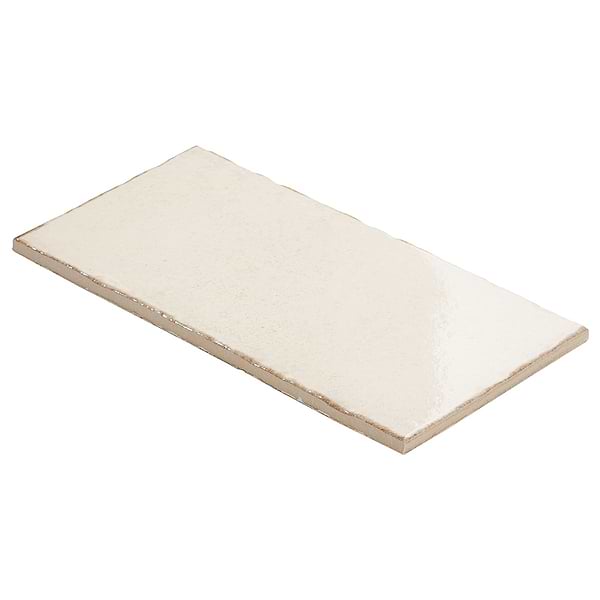 Baylight Beige 6"x12" Glossy Porcelain Subway Tile