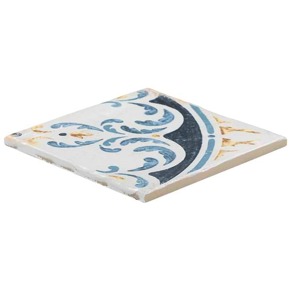 Fuego Lotus Multicolor 9x9 Matte Porcelain Tile