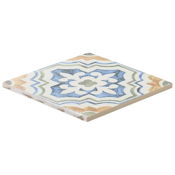 Fuego Sol Multicolor 9x9 Matte Porcelain Tile