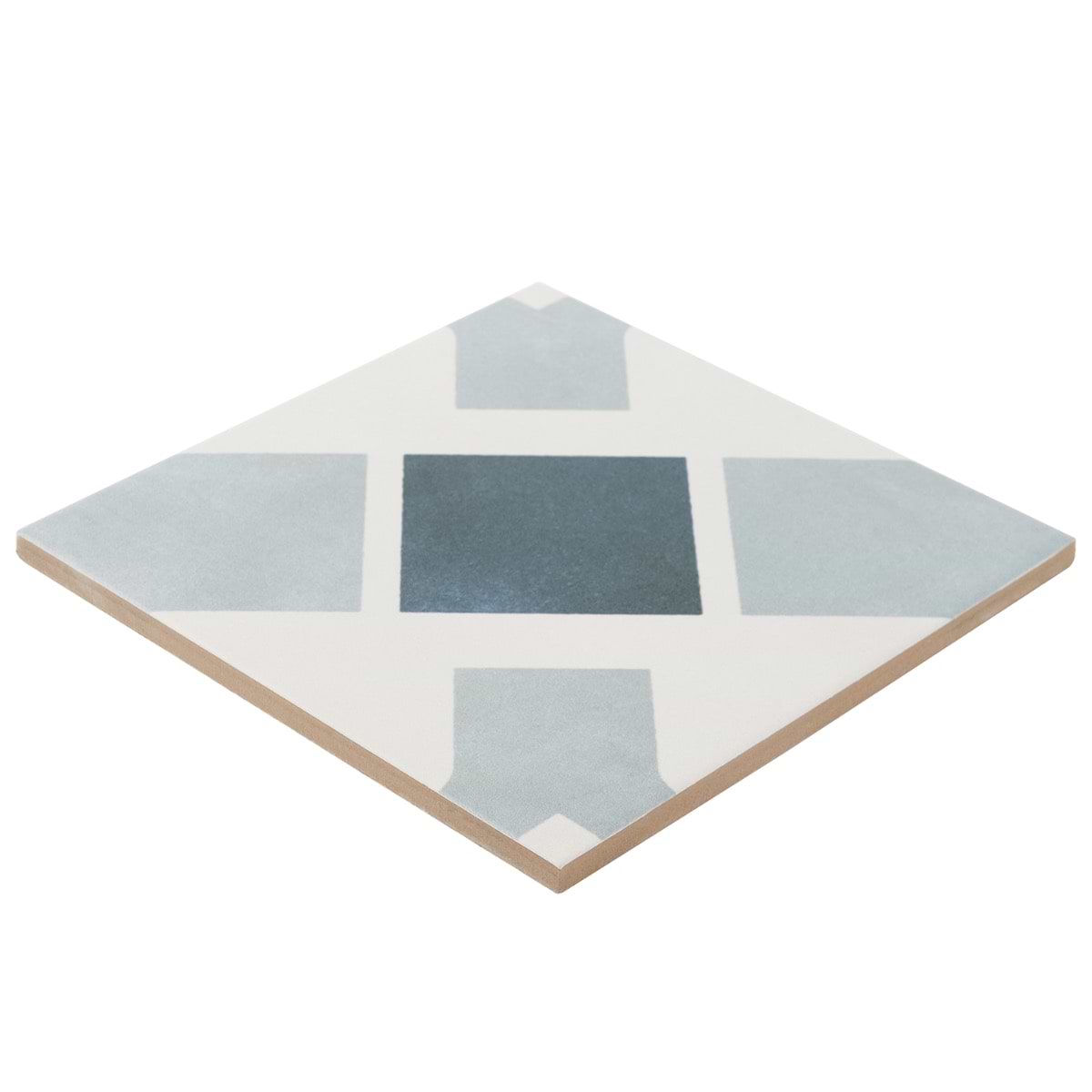 Shop Dhar White Cross 9x9 | SohoStudioCorp.com