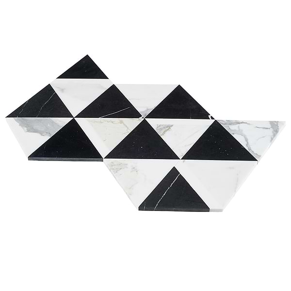 Close Out - Wunder 2.0 Gris Nero - Nero and Calacatta with Thassos Lines