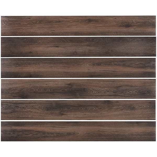 Mercer Lofty Oak Anthracite 6x48 - 2.0mm/12mil Wear Layer - Glue Down Matte Luxury Vinyl