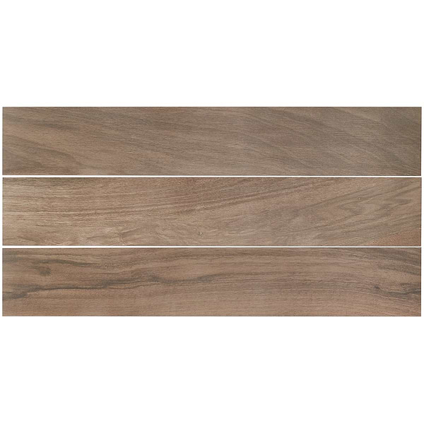 Crestwood Walnut Brown 8x48 Matte Porcelain Wood Look Tile