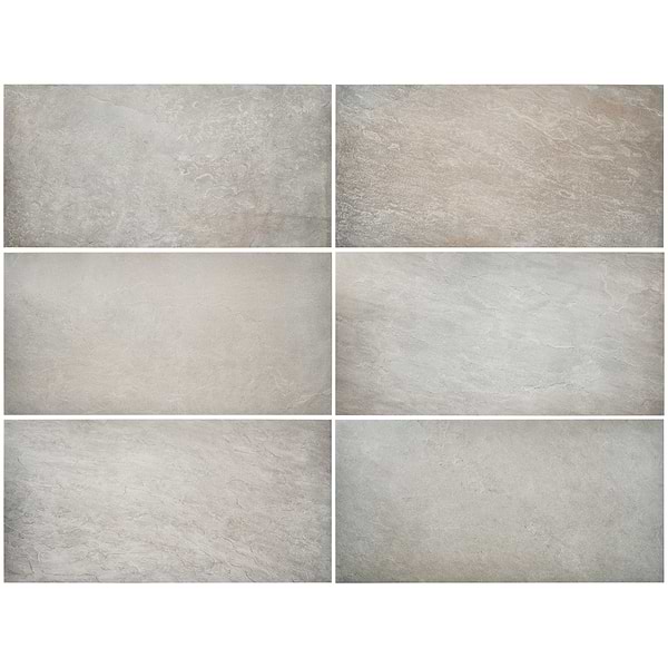 Hillmount Bluestone Full Color 24x48 Porcelain Paver Textured Porcelain