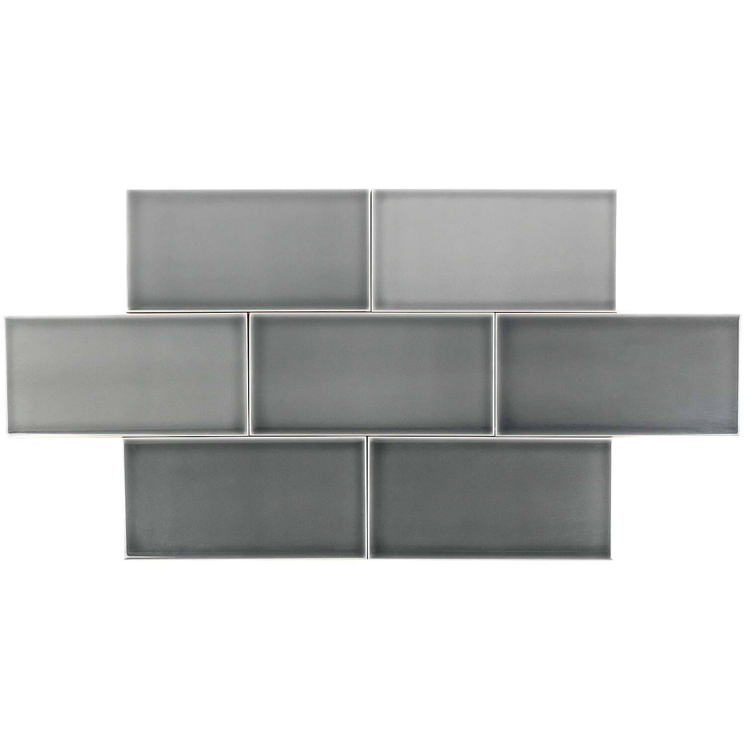 Shop Close Out - Corso Antracita Gray 4x8 Polished Ceramic Wall