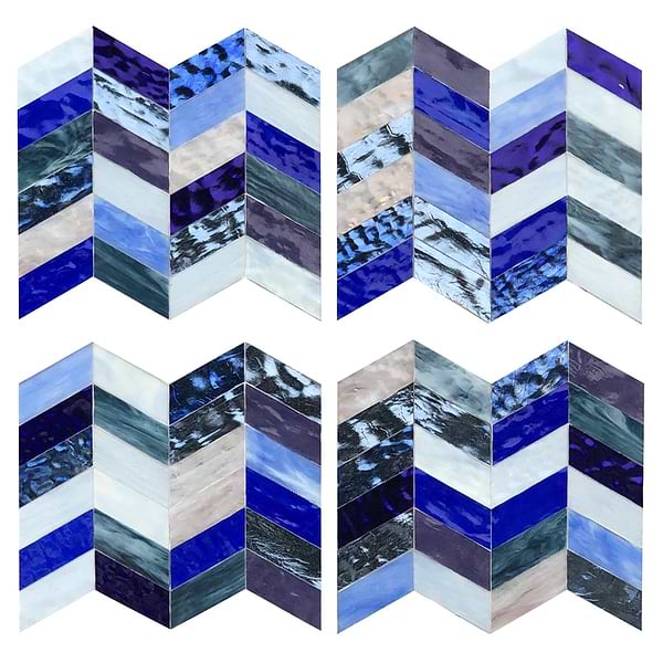 Elizabeth Sutton Envy Bayou Blue Polished Glass